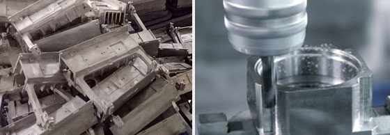 噴砂、攻牙、拋光